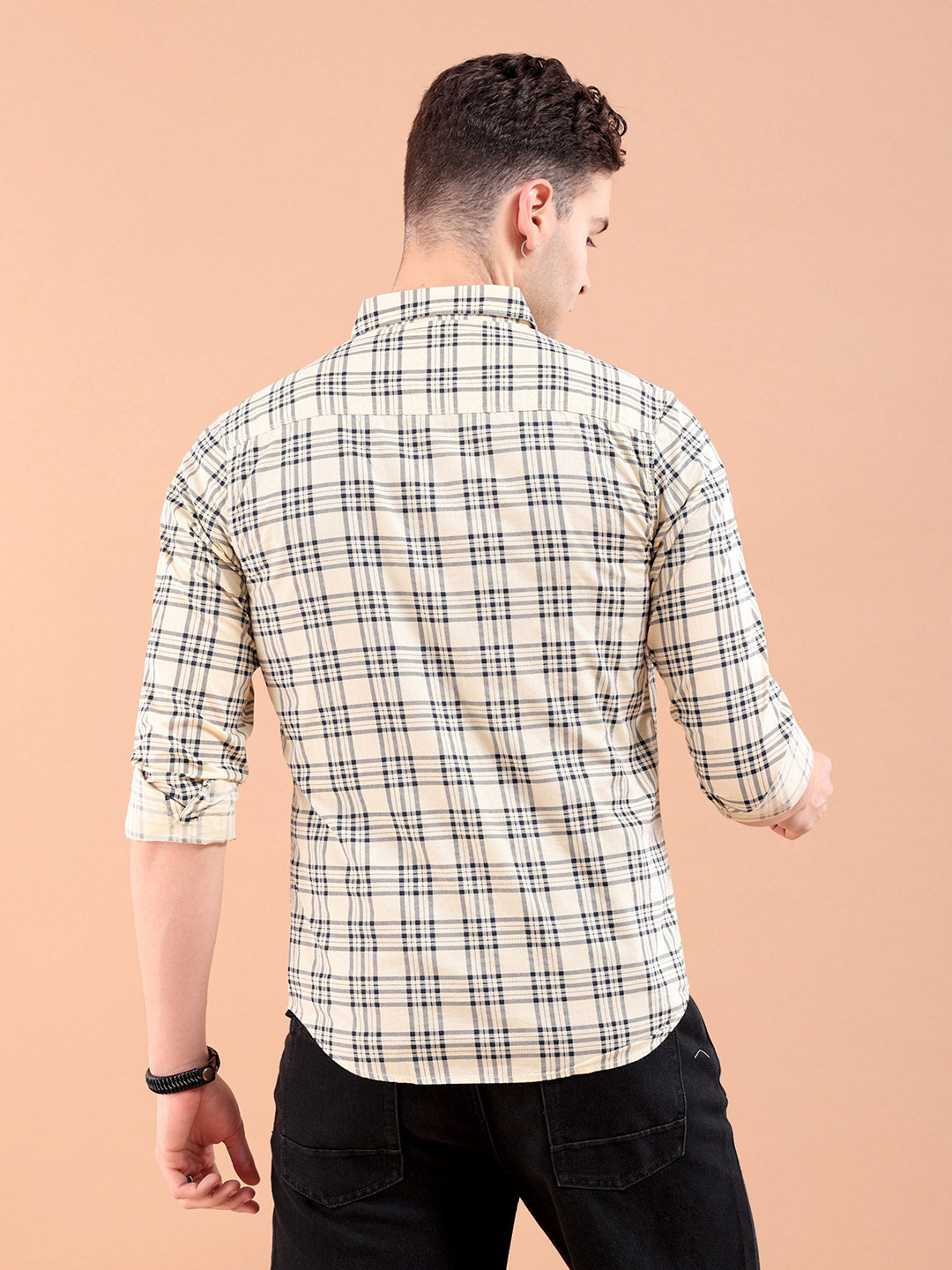 Men Checked Shirt