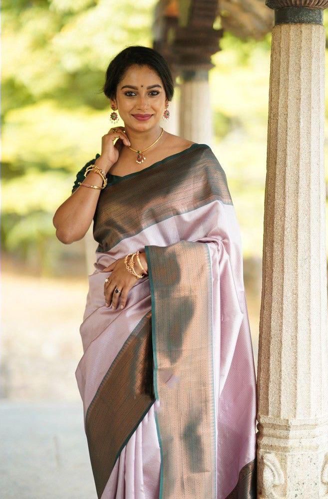 Lichi Silk Wedding Wear saree