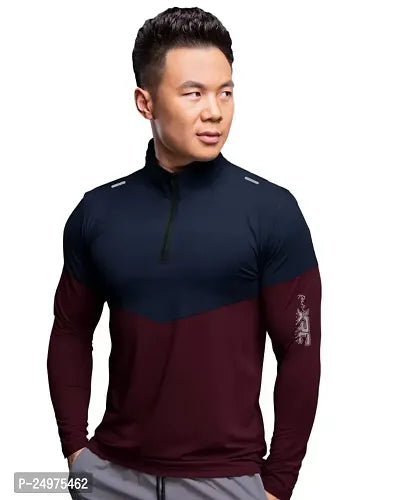 Mens Regular Fit Full Sleeve Dry Fit Tshirt