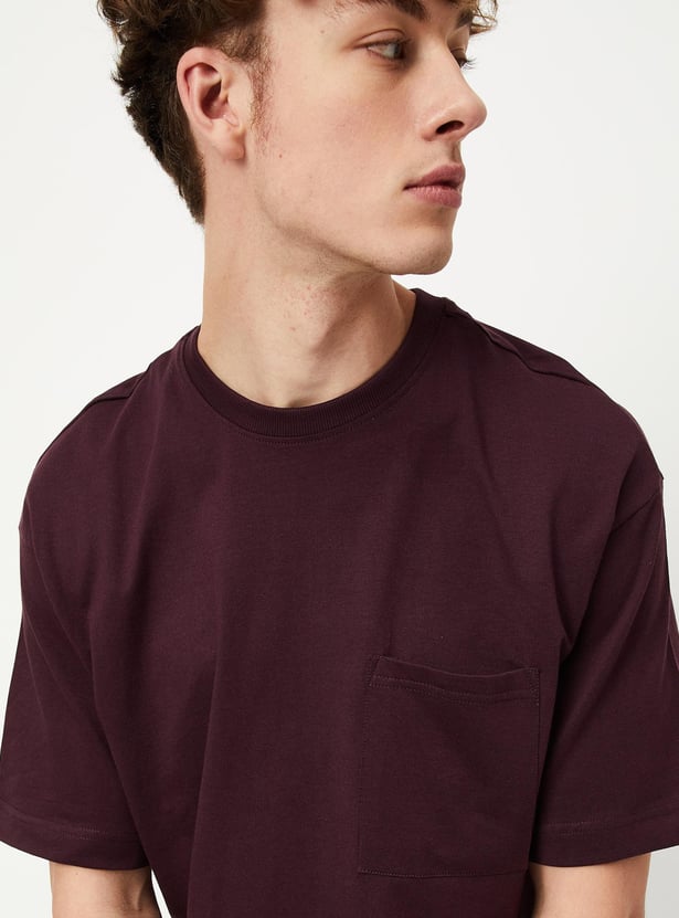 Max Solid Men Round Neck