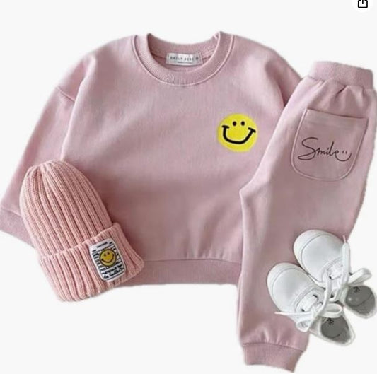 Lil.snuggles Kids boys and girls winter top and bottom set