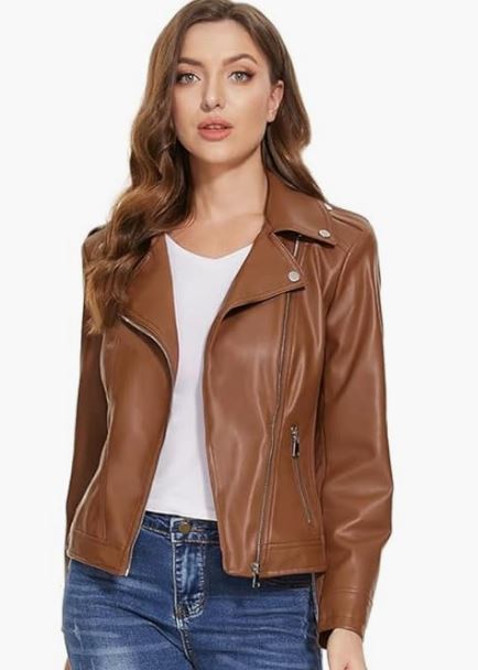 Leather Jacket For Women Biker