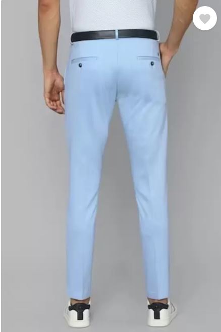 Pesado Slim Fit Men Blue Trousers