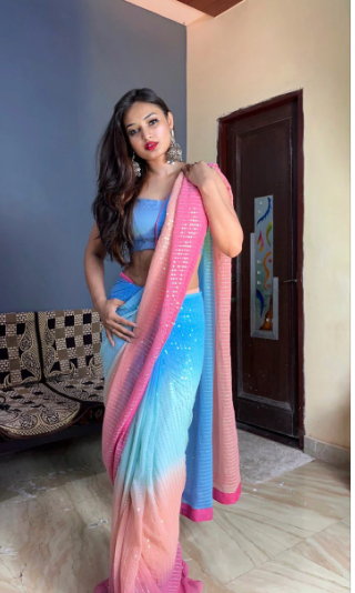 Ready-to-Wear Saree - Inspired by Alia Bhatt