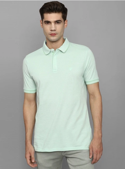 Solid Men Fit Polo T-Shirt