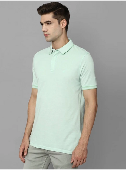 Solid Men Fit Polo T-Shirt