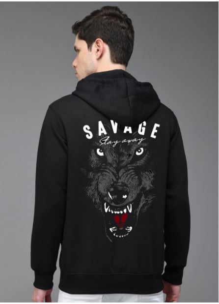 The Modern Soul Printed Hoodie for Men