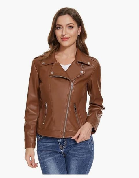 Leather Jacket For Women Biker