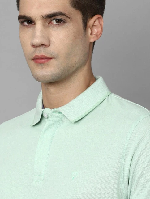 Solid Men Fit Polo T-Shirt