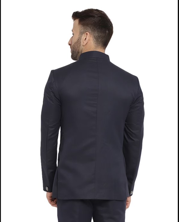 REFULGENT Slim Fit Single-Breasted Blazer