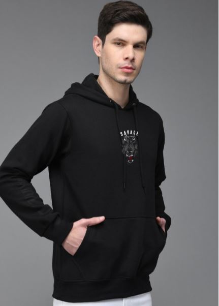 The Modern Soul Printed Hoodie for Men