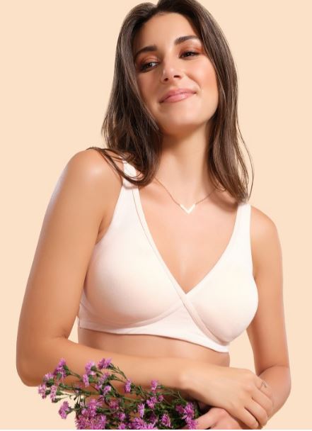 Sleep / night bra comfortable every day slip on bra made from natural bamboo fabric