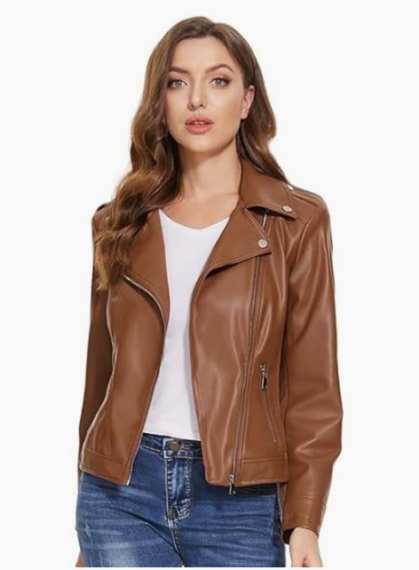 Leather Jacket For Women Biker