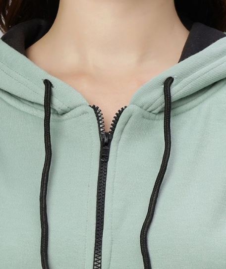 Women's Wear Your Opinion Women's Plus Size Fleece Zipper Hoodie Jacket