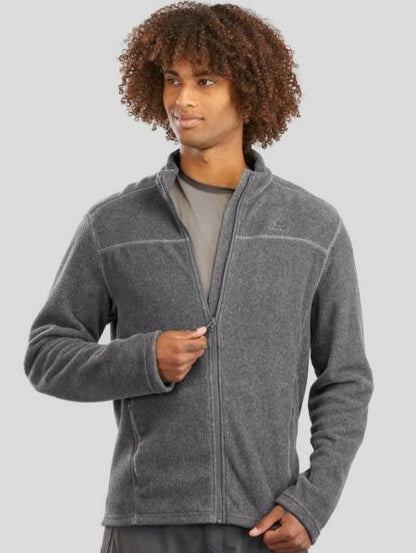 QUECHUA Menâ€™s Hiking Fleece Jacket