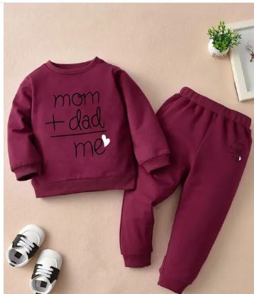 Cutieful  Kids FLEECE Sweatshirt and Sweatpants Set ( Pack of 1 )