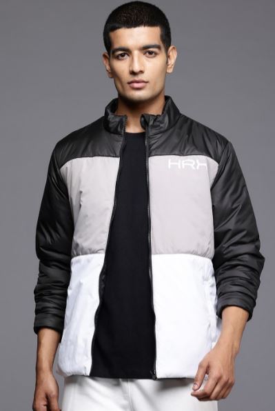 Full Sleeve Colorblock Men Jacket