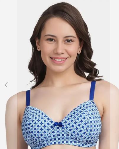 Taabu Padded Wirefree Casual Printed 3/4th Coverage Everyday Bra