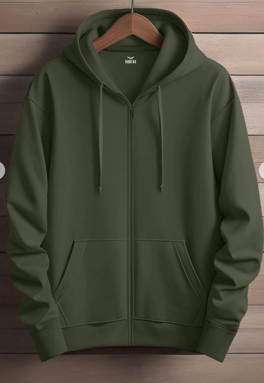 Nobero Classic Zipper Hoodie