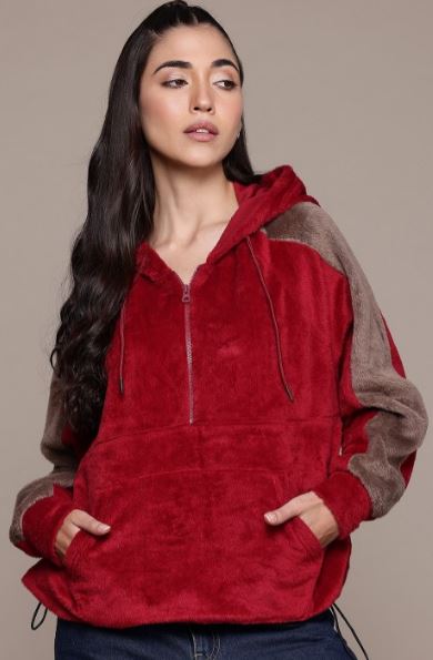 Red Signature Oversized Heavyweight Hoodie