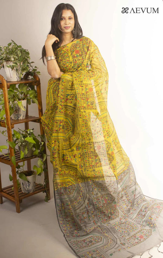 Bengal Cotton Silk Handloom Saree By Aevum