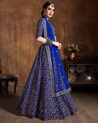 ZEEL CLOTHING Embellished & Embroidery Lehenga Choli Set with Dupatta For Women