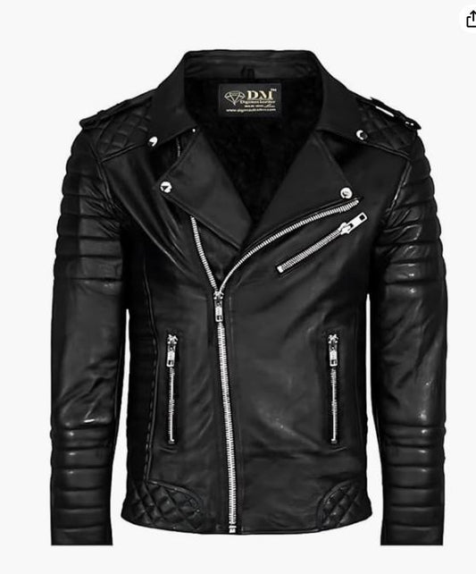 DIGIMAX LEATHER MENS FAUX LEATHER JACKET