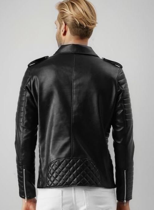 DIGIMAX LEATHER MENS FAUX LEATHER JACKET