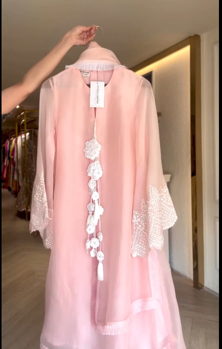 Blush Scalloped Kurta