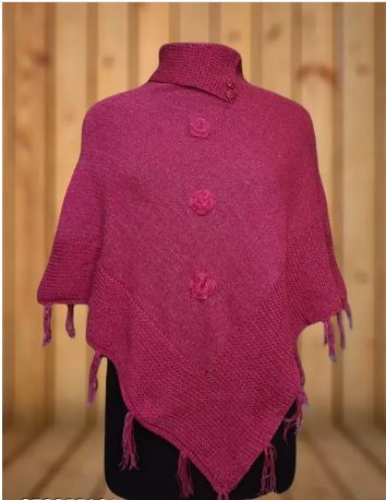 Winter Woolen Poncho