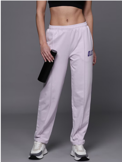 Women Solid Track Pants