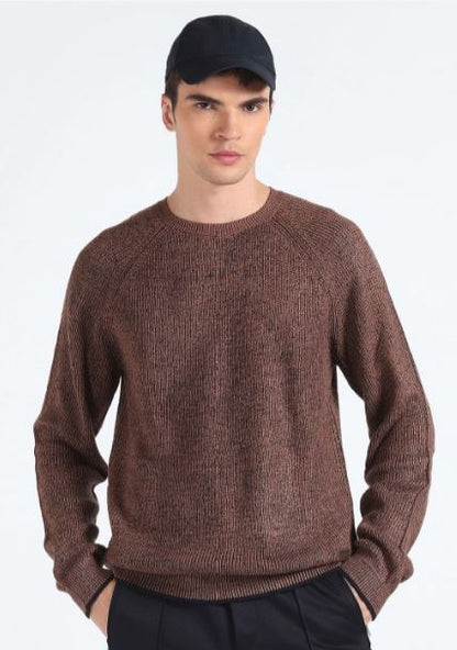 Crew Neck Heathered Seater