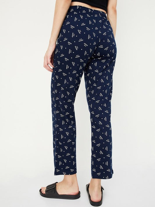 Printed Pure Cotton Lounge Pants