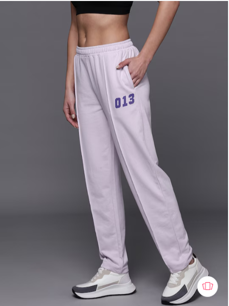 Women Solid Track Pants