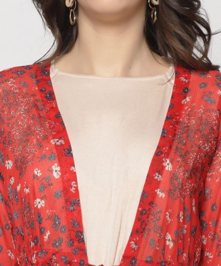 COLOR COCKTAIL Shrug with Insert Pockets For Women