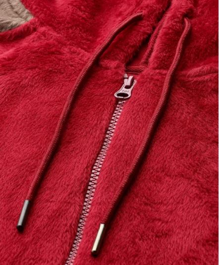 Red Signature Oversized Heavyweight Hoodie