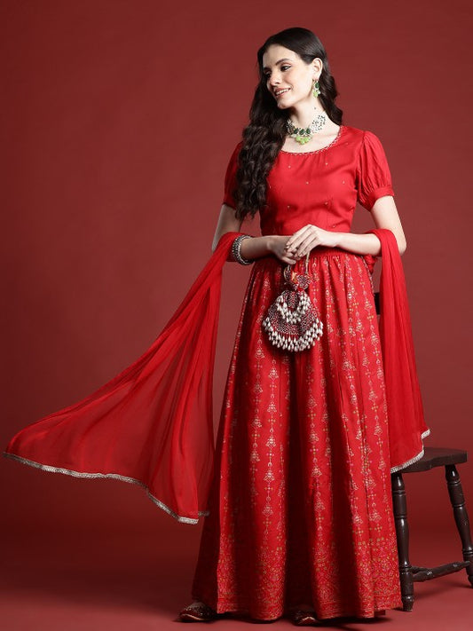 Embellished Sequinned Ready to Wear Lehenga & Blouse With Dupatta