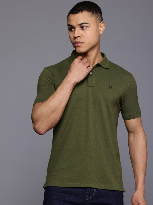 Men Polo Collar T-shirt