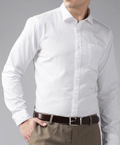 Pure Cotton Slim Fit Formal Shirt