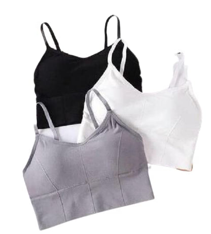 Women Cotton Padded Bra Combo Bra Pack of 3 PIS