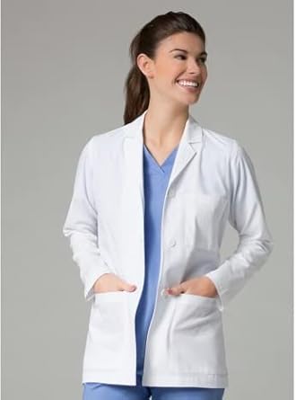 Unisex-Adult Dk Unifab Lab Coat For School And Colleges Students 100 Pure Cotton Casual Style