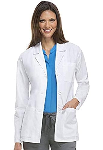 N.S. UNISEX COTTON CHAMBRAY LAB COAT