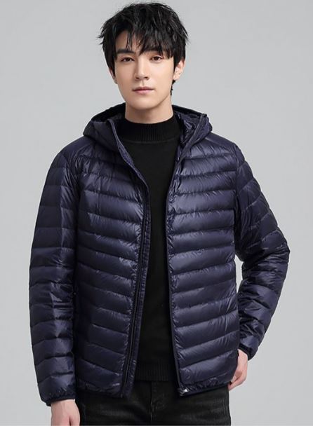 Men Hooded Puffer Jacket