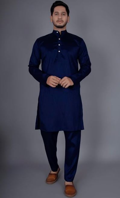 Amzira Mens Ethnic Wear Kurta Pajama & Ethnic Jacket Set