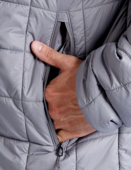 Men FORCLAZ Puffer Jacket for Trekking