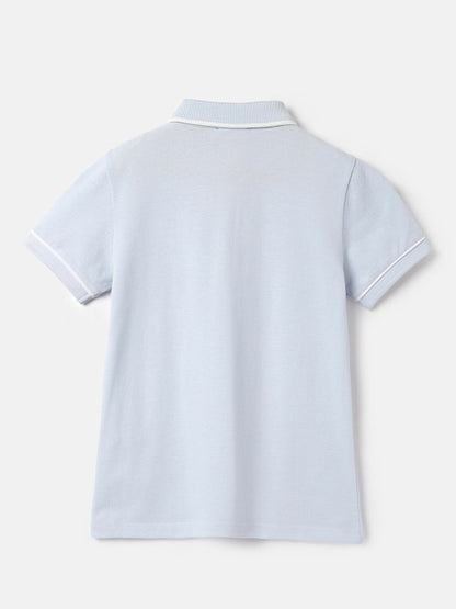 Boys Polo Collar Pure Cotton T-shirt