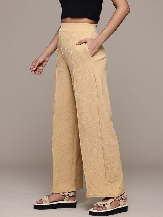 Smart High-Rise Wrinkle Free Trousers