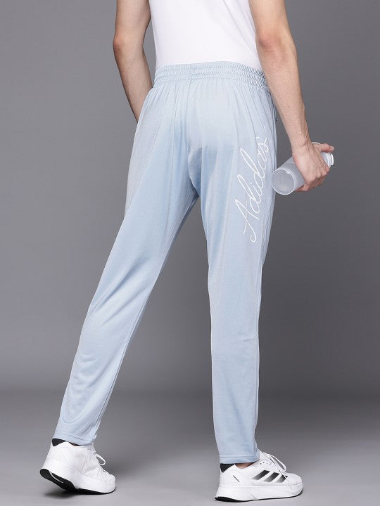 Men Foil Print Sports Track Pants