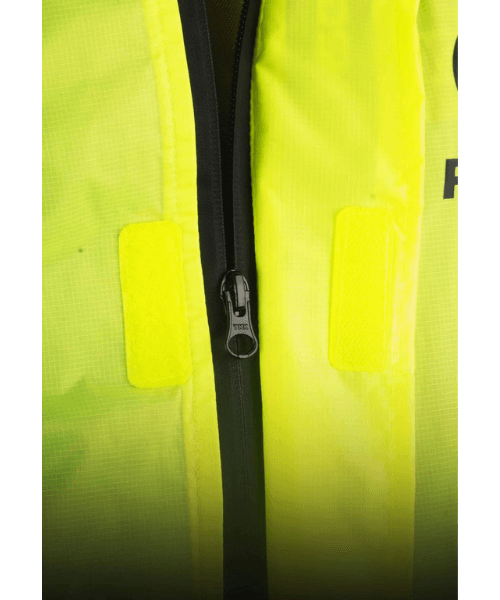 Rynox H2GO Pro 3 Rain Jacket – Hiviz Green