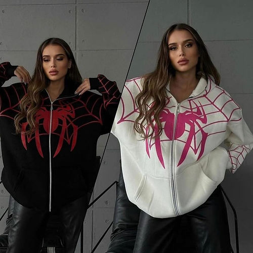 Spider man Inspired Oversized Women Zipper Hoodie - Limited Edition